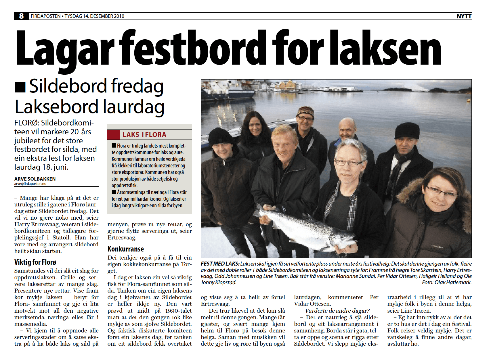 Avisutklipp - Firdaposten 2010