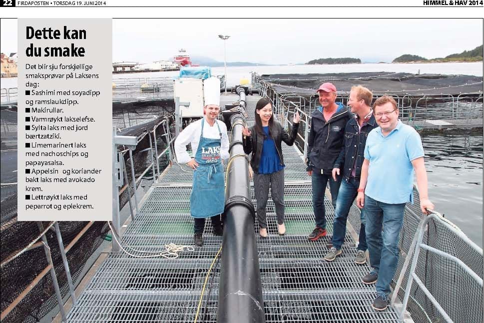 Avisutklipp - Firdaposten 2014